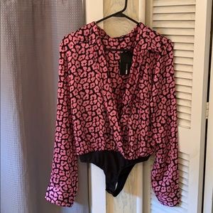 Fashion Nova leopard bodysuit